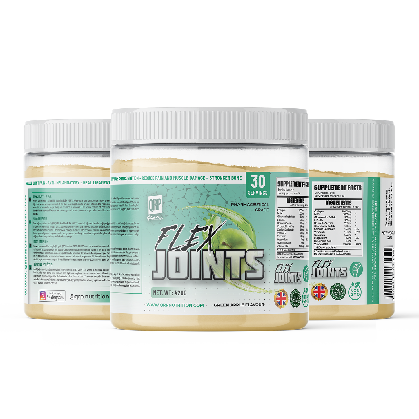 QRP Nutrition FLEX JOINTS (420g) image 2