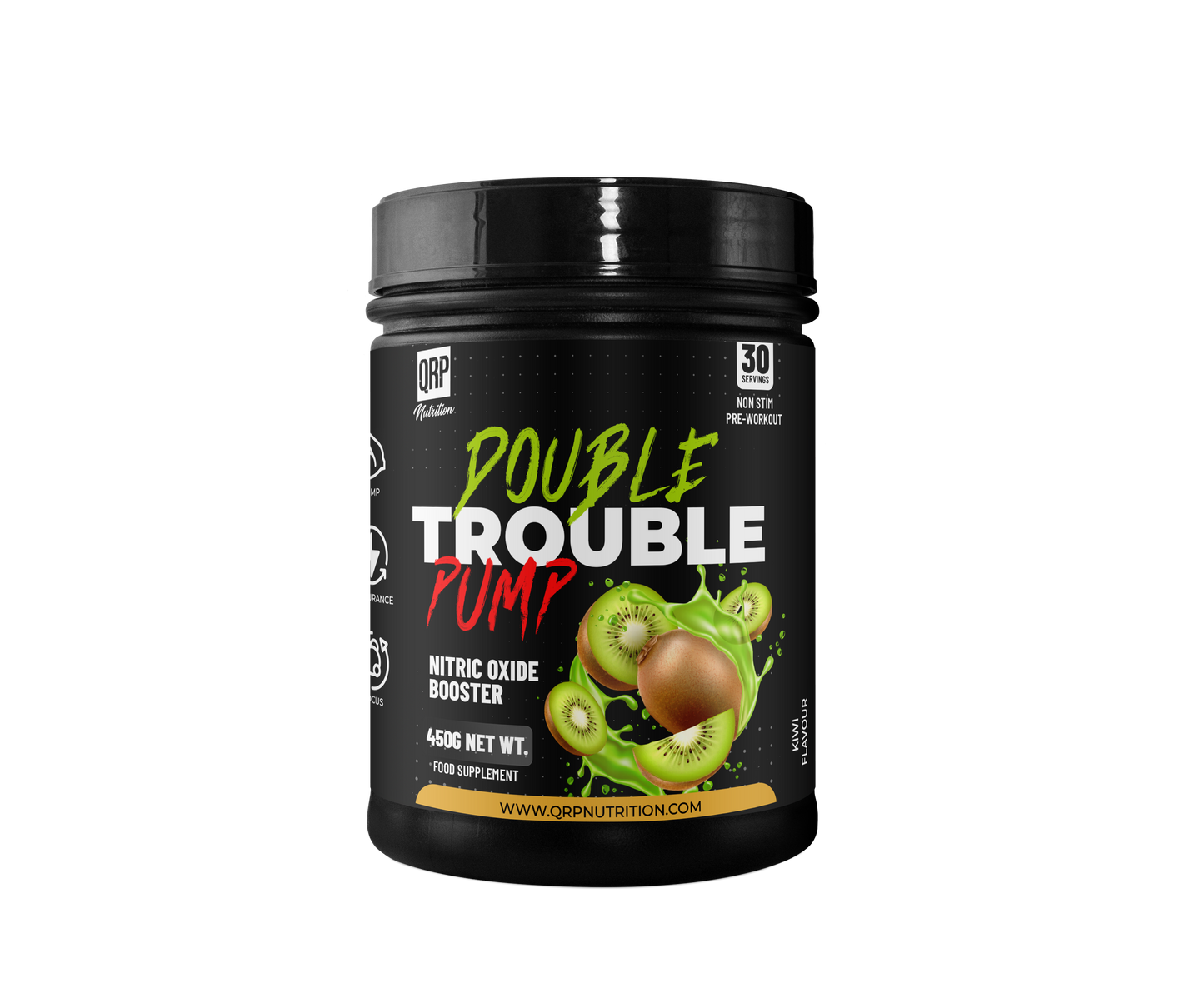 QRP Nutrition Double Trouble PUMP (450g) image 4
