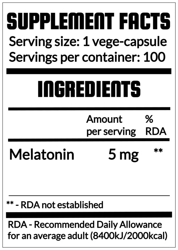 QRP Nutrition MELATONIN image 4