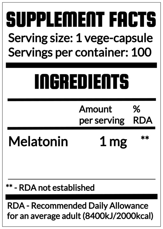 QRP Nutrition MELATONIN image 5