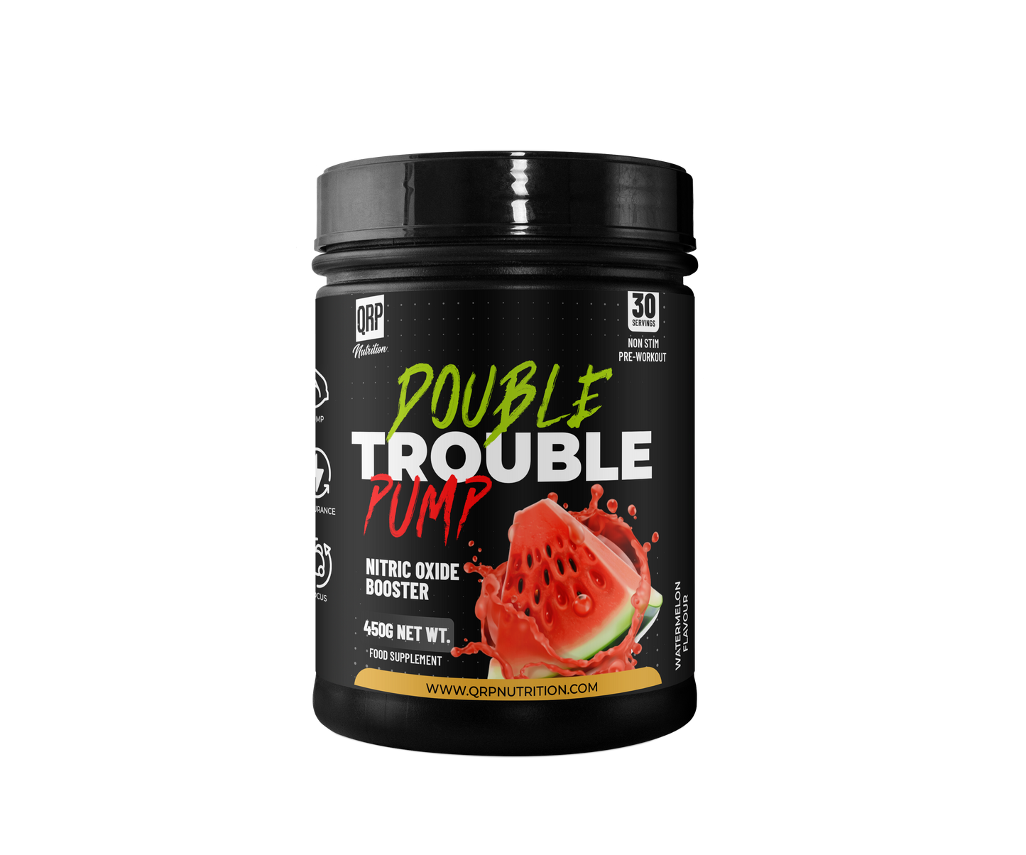 QRP Nutrition Double Trouble PUMP (450g) image 6