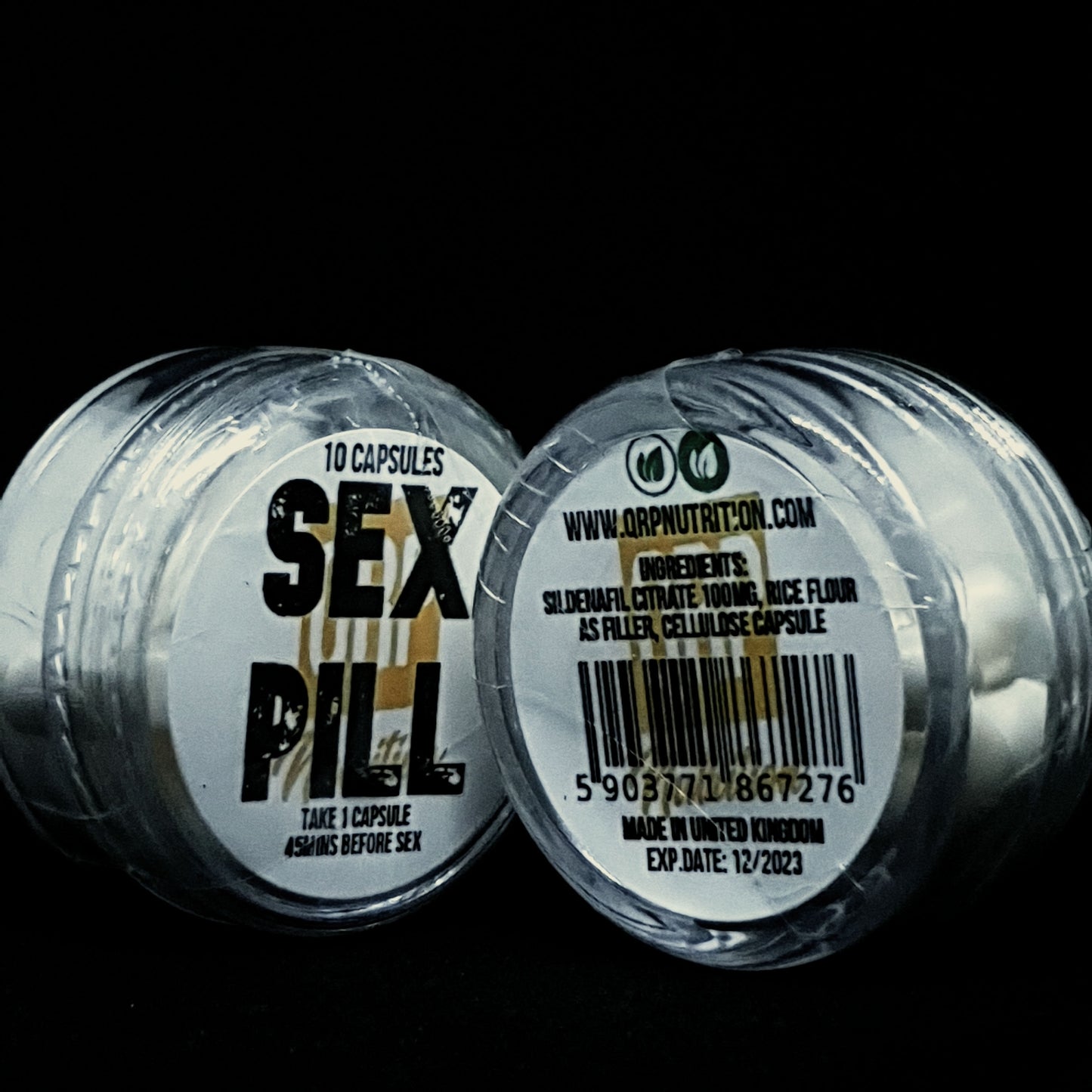QRP Nutrition Sex Pill (Sildenafil 100mg) 10capsules image 1