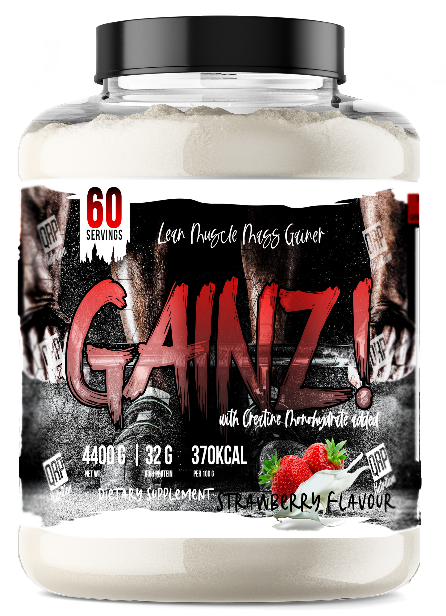 QRP Nutrition GAINZ! Lean Muscle Mass Gainer image 2