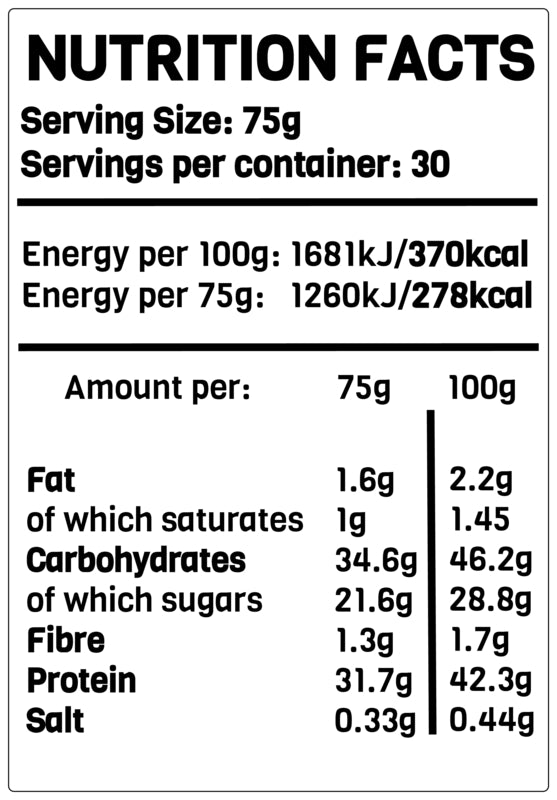 QRP Nutrition GAINZ! Lean Muscle Mass Gainer image 1
