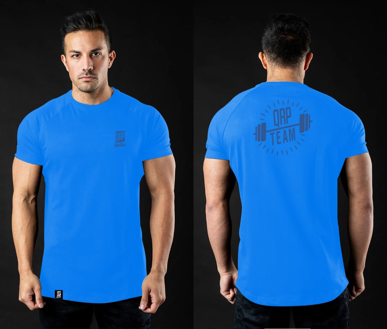 QRP Nutrition stretchy T-Shirt QRP Team image 2