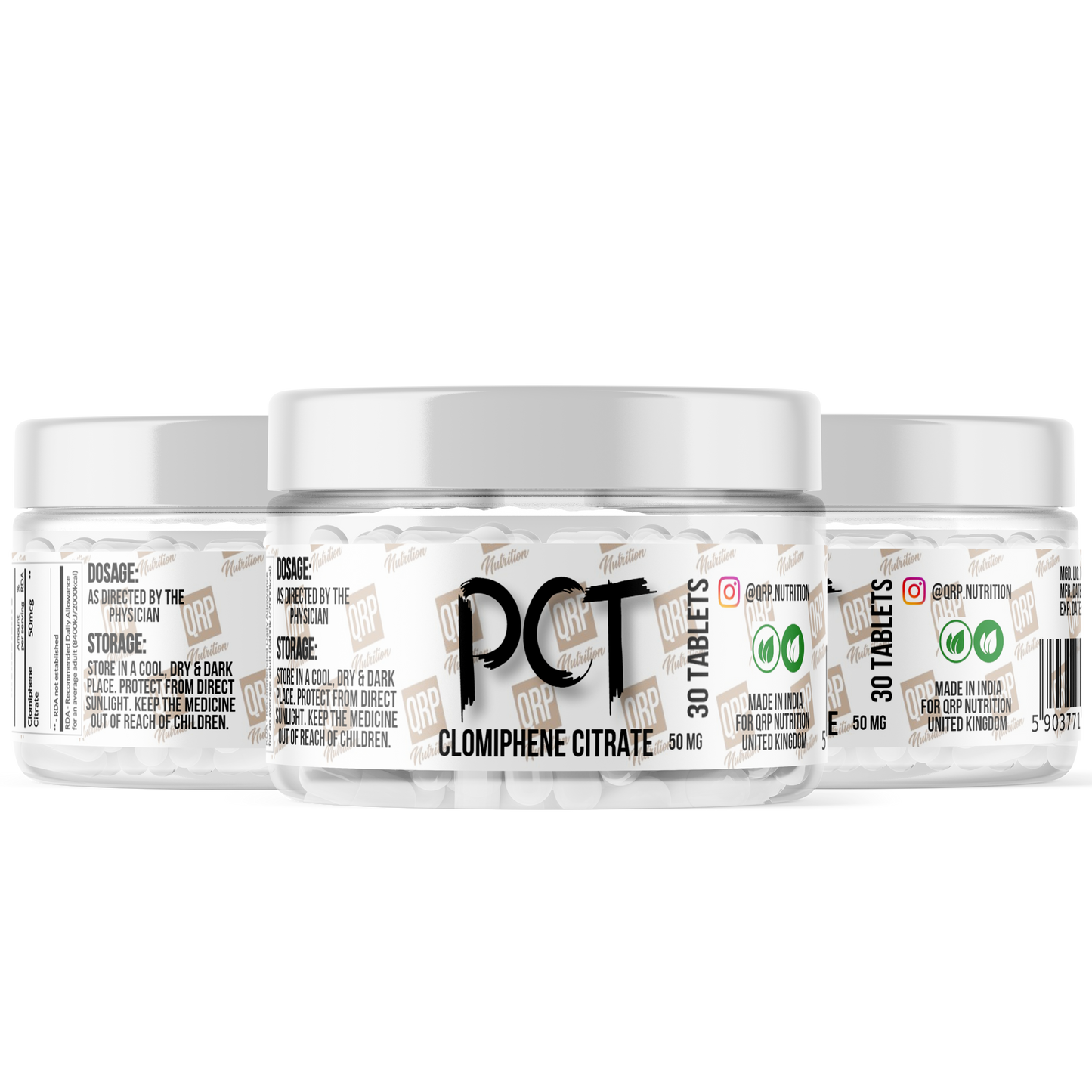 QRP Nutrition PCT (clomiphene) 30tabs image 0