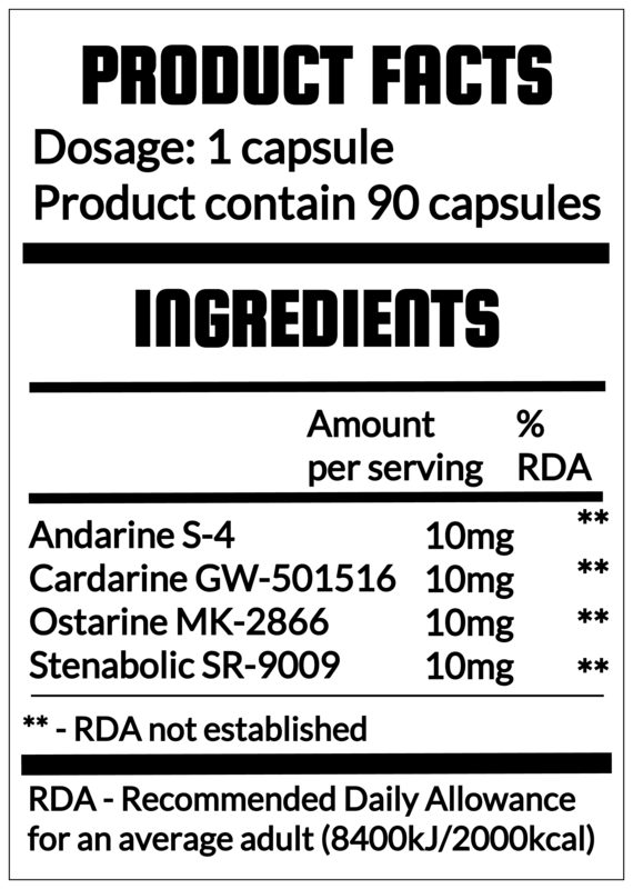 QRP Nutrition SHREDDED AS FUCK (90capsules) image 1
