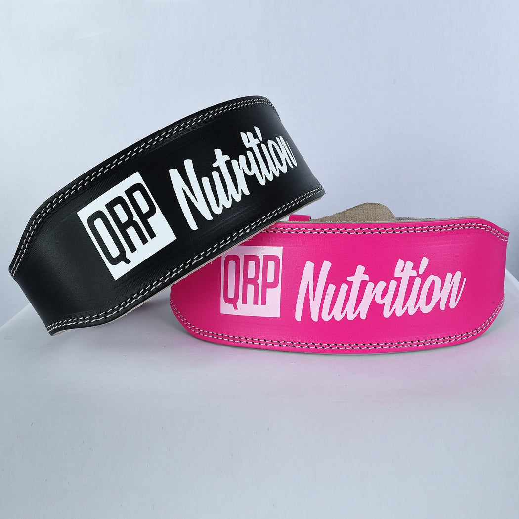 QRP Nutrition leather gym belt image 0