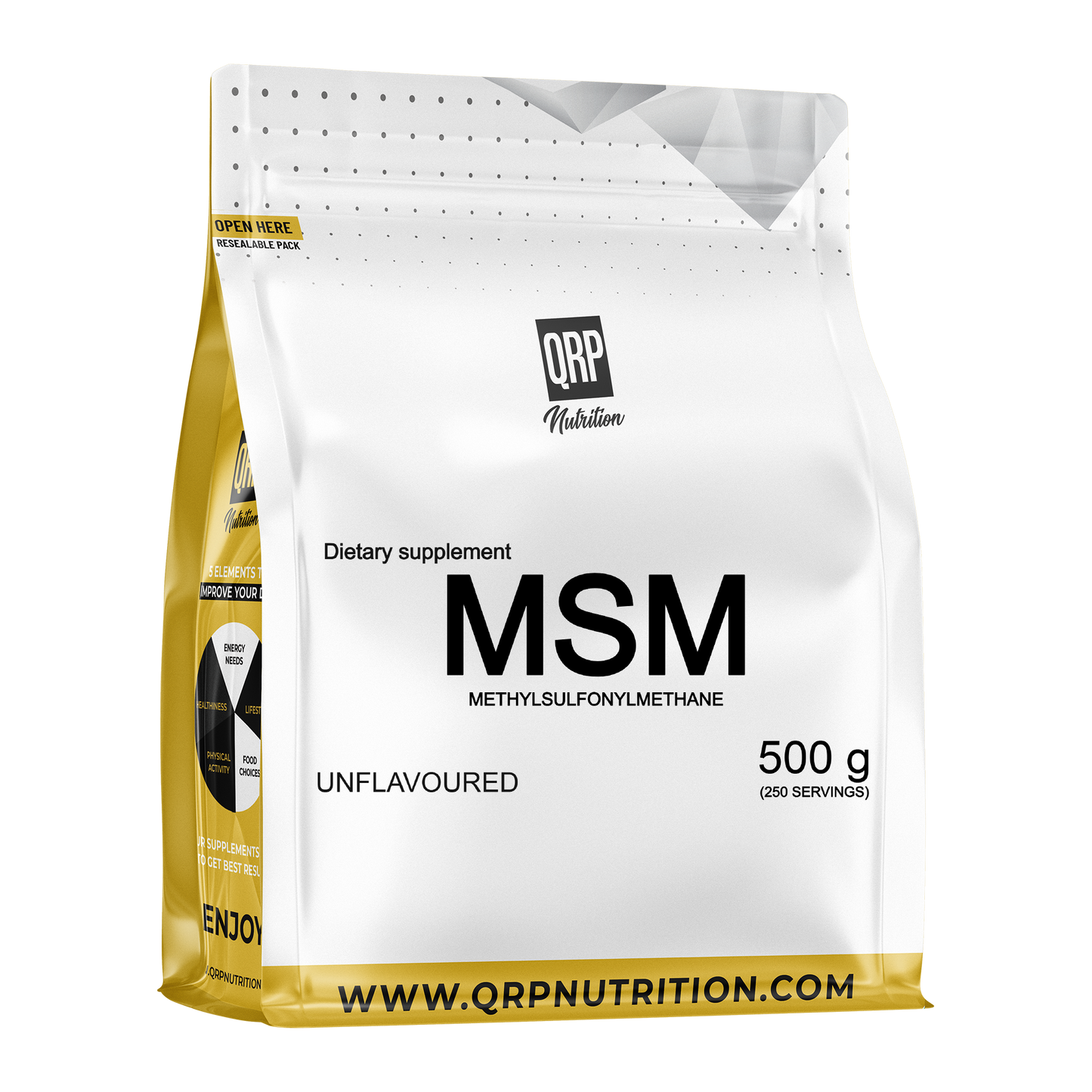 QRP Nutrition MSM 500g