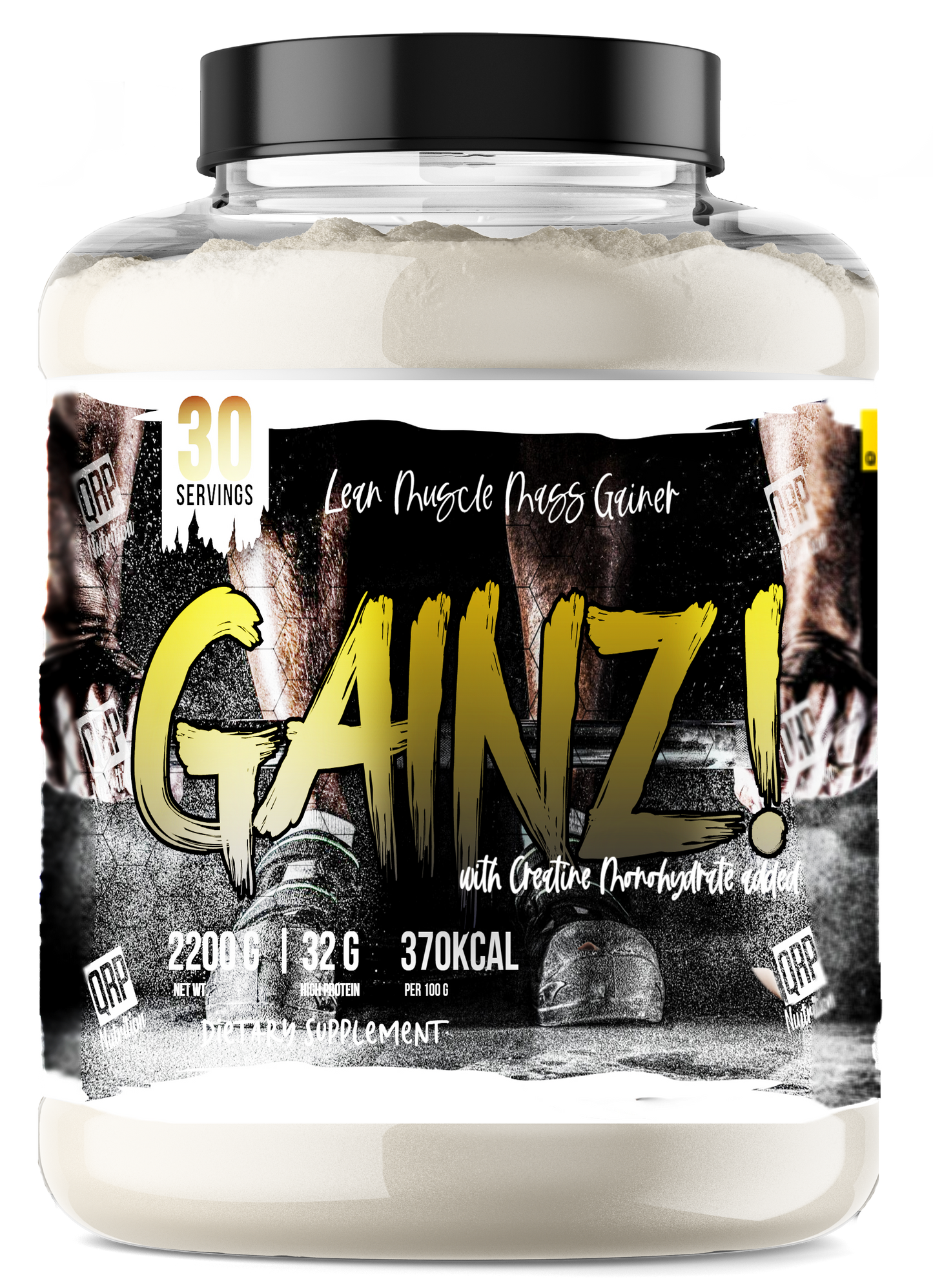 QRP Nutrition GAINZ! Lean Muscle Mass Gainer image 0