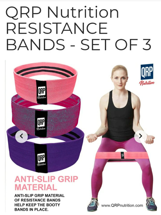 QRP Nutrition Resistance bands - set of 3 image 0