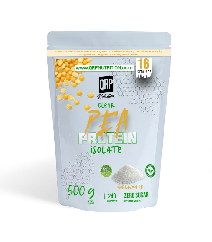QRP Nutrition Clear Pea Protein Isolate 500g image 0