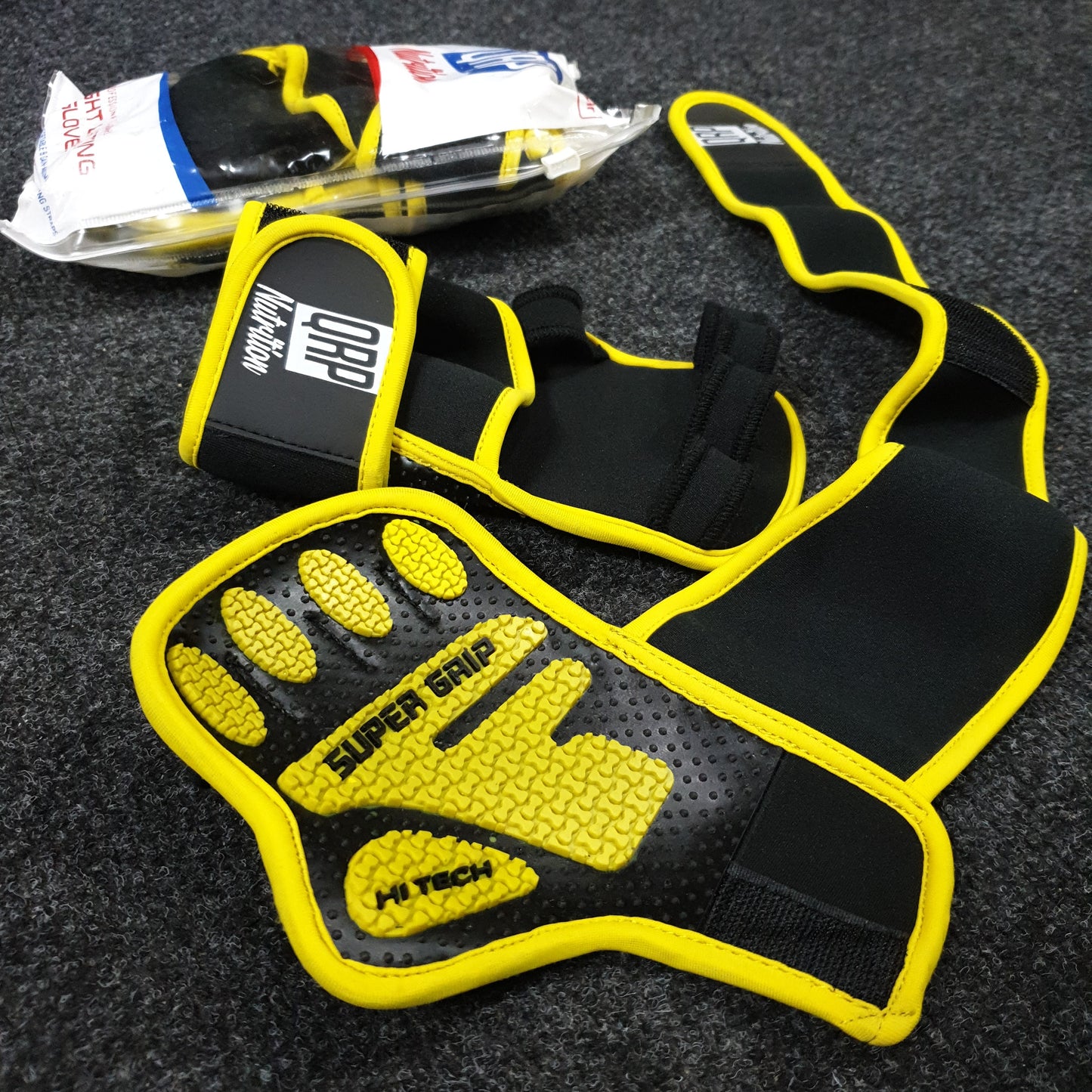 QRP Nutrition Gym Gloves - grips image 0