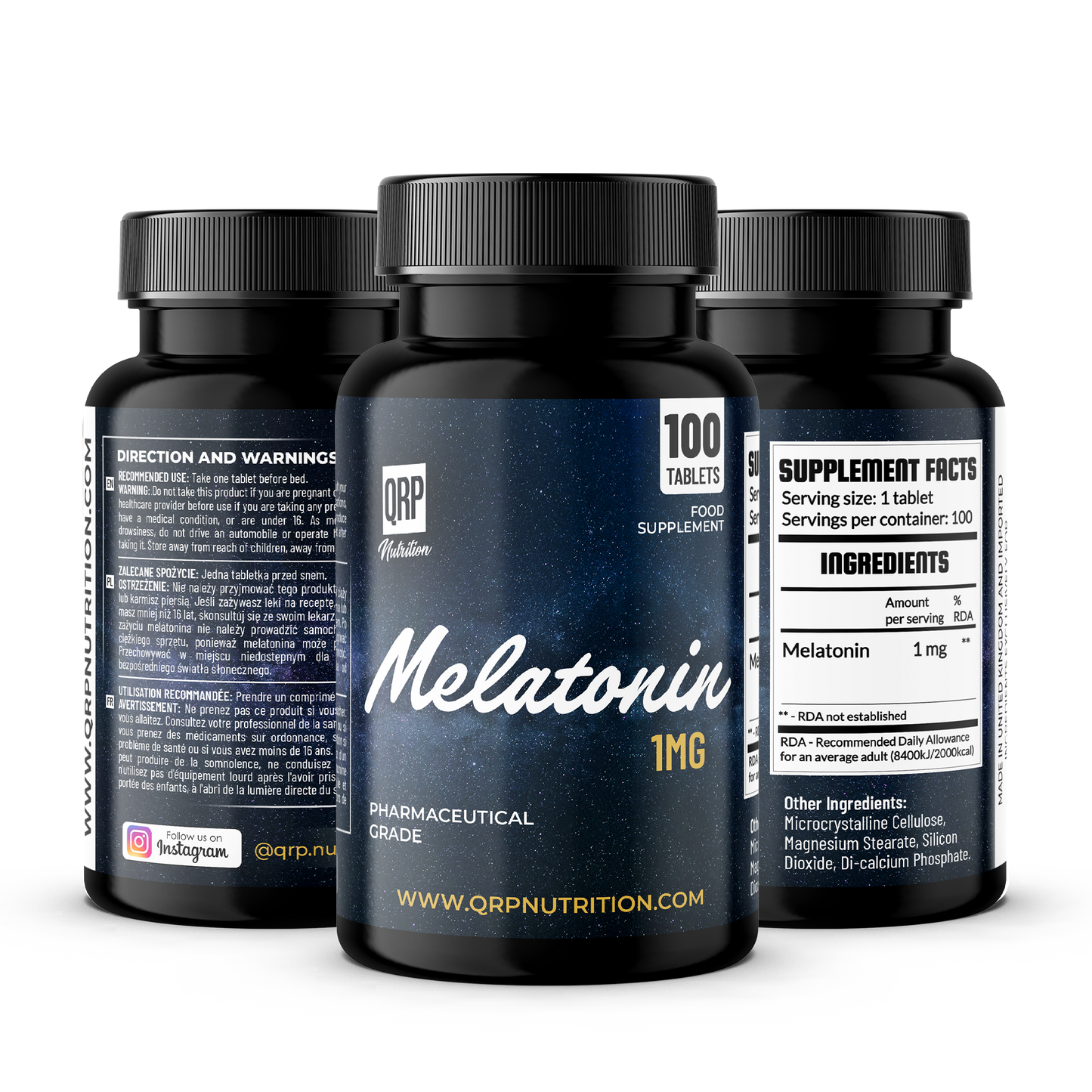 QRP Nutrition MELATONIN image 3