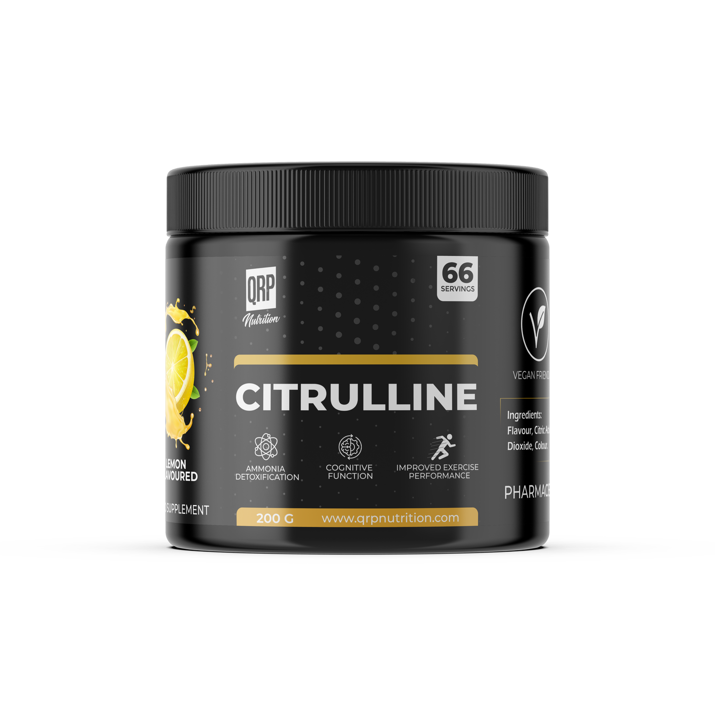 QRP Nutrition Citrulline 200g image 1