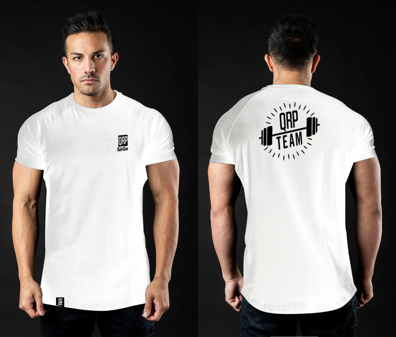 QRP Nutrition stretchy T-Shirt QRP Team image 4