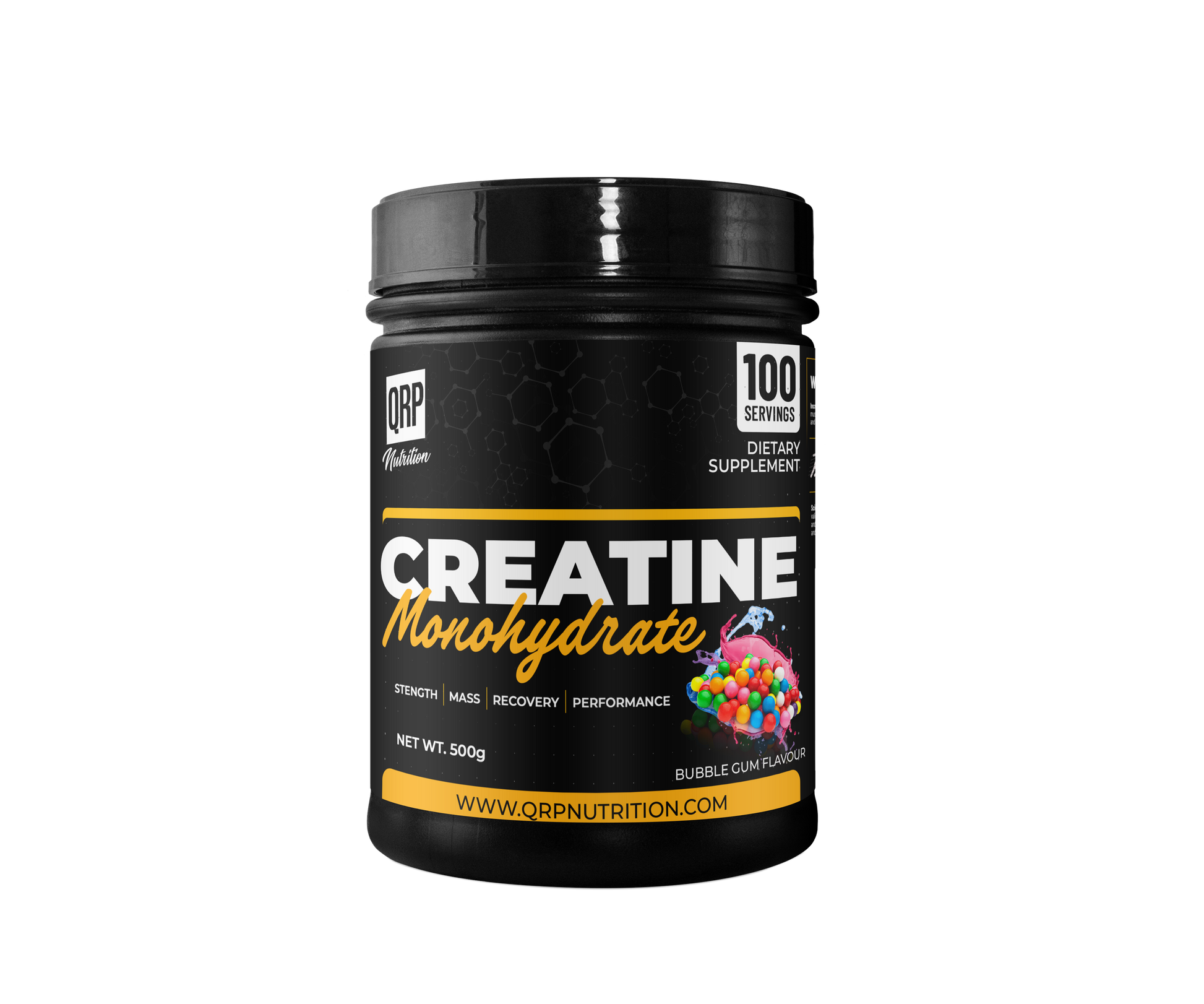 QRP Nutrition Creatine Monohydrate (250g / 500g) image 3