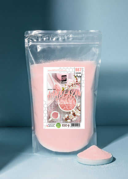 QRP Nutrition Pink HIMALAYAN SALT 500g/1000g image 1