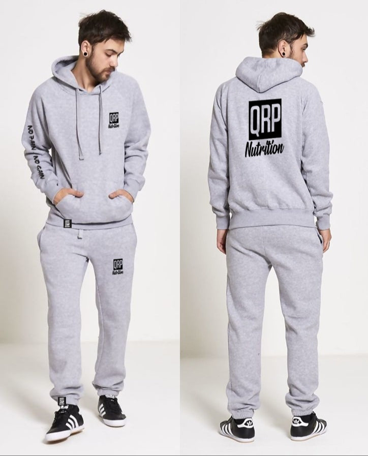 QRP Nutrition Grey Cotton Tracksuit image 0
