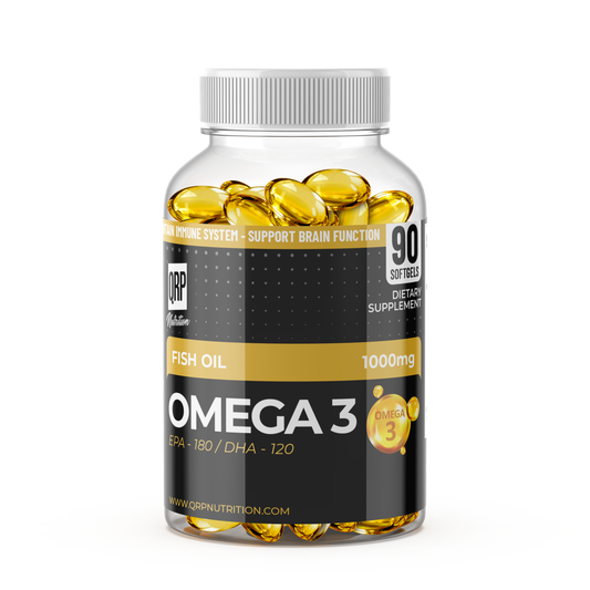 QRP Nutrition Omega-3 Fish Oil 1000mg image 0