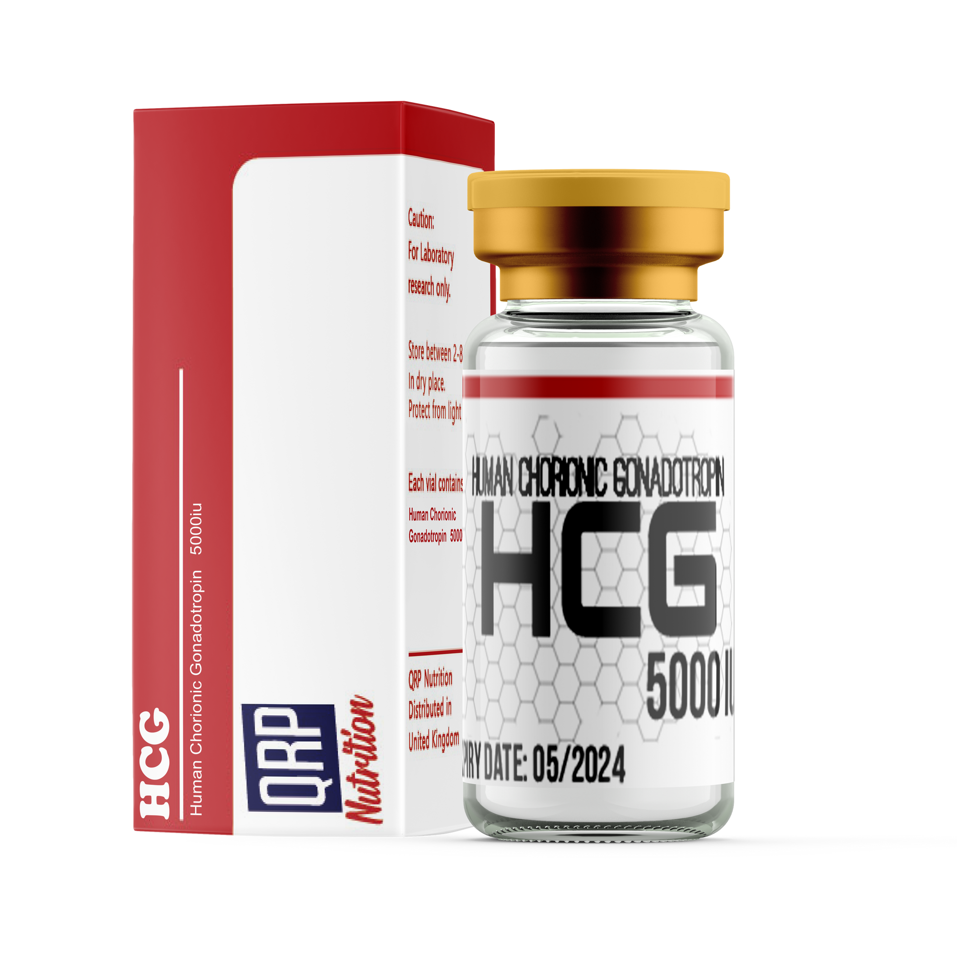 QRP Nutrition HCG (Human chorionic gonadotropin) 5000iu image 1