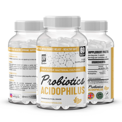 QRP Nutrition Acidophilus Probiotics (60 veg. capsules) image 0