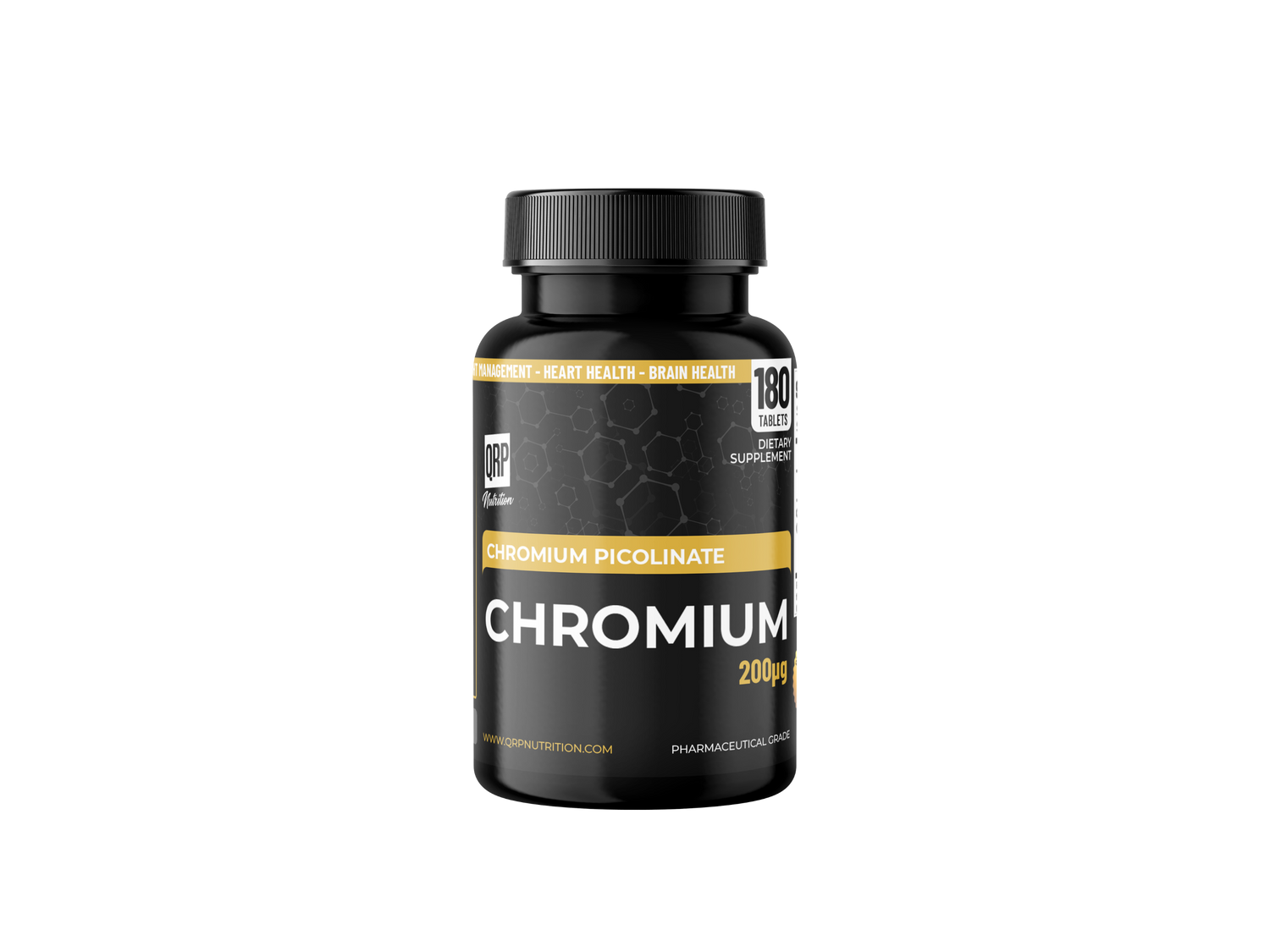 QRP Nutrition Chrome (Chromium) 200mcg 180tabs image 0