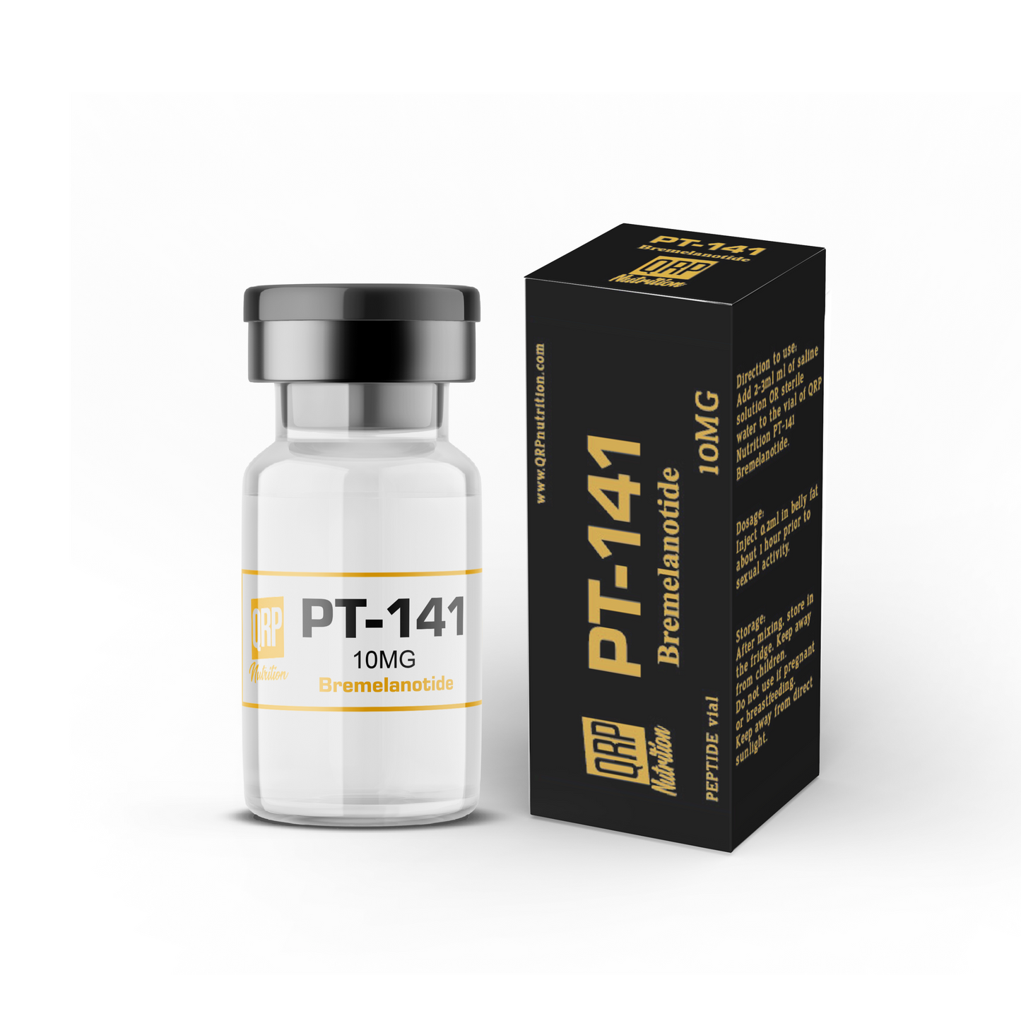 QRP Nutrition PT-141 Bremelanotide 10mg image 0