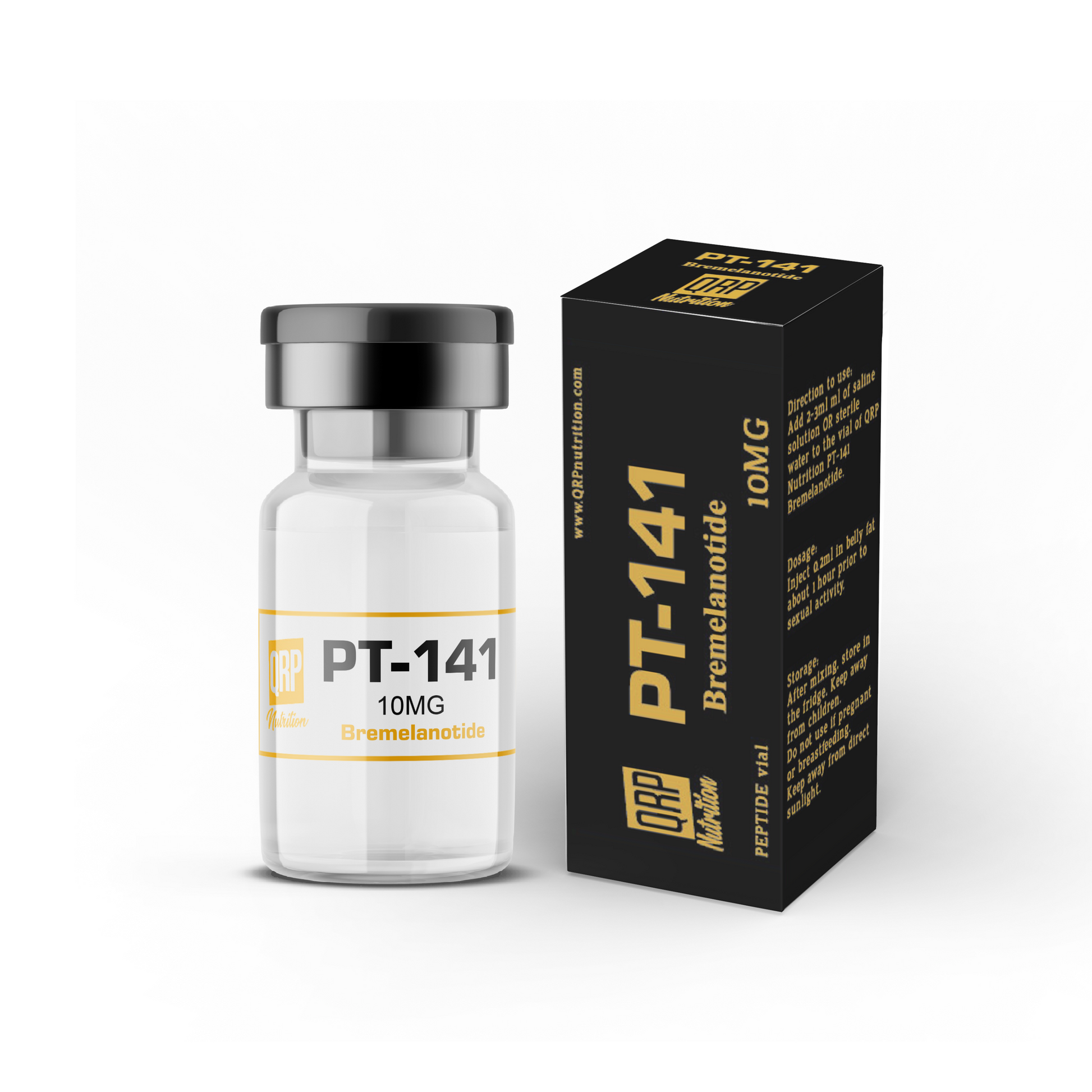 QRP Nutrition PT-141 Bremelanotide 10mg image 0