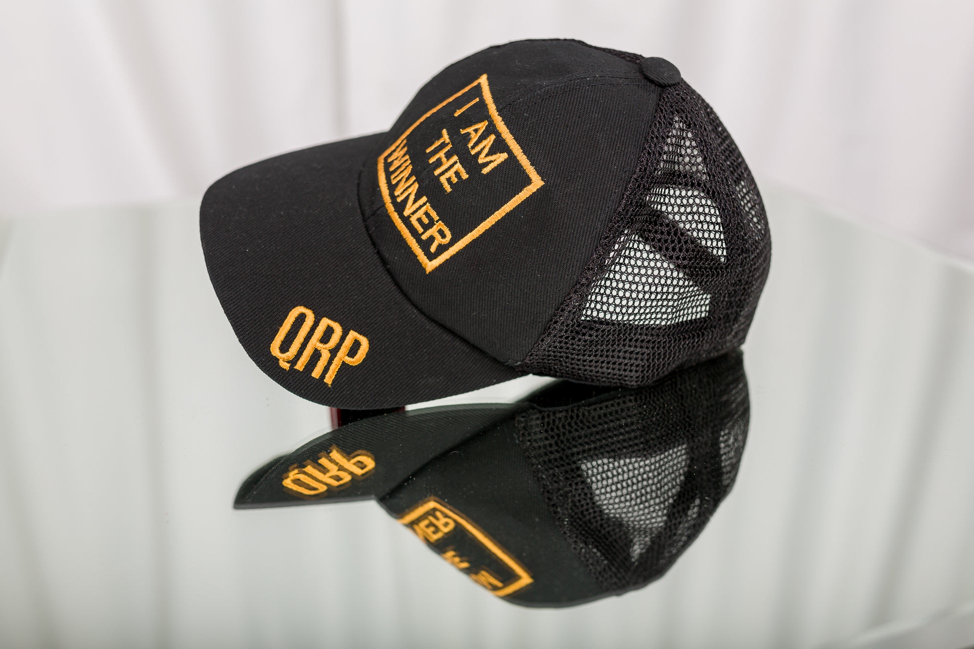 QRP Nutrition Black Cap (I am the Winner) image 1