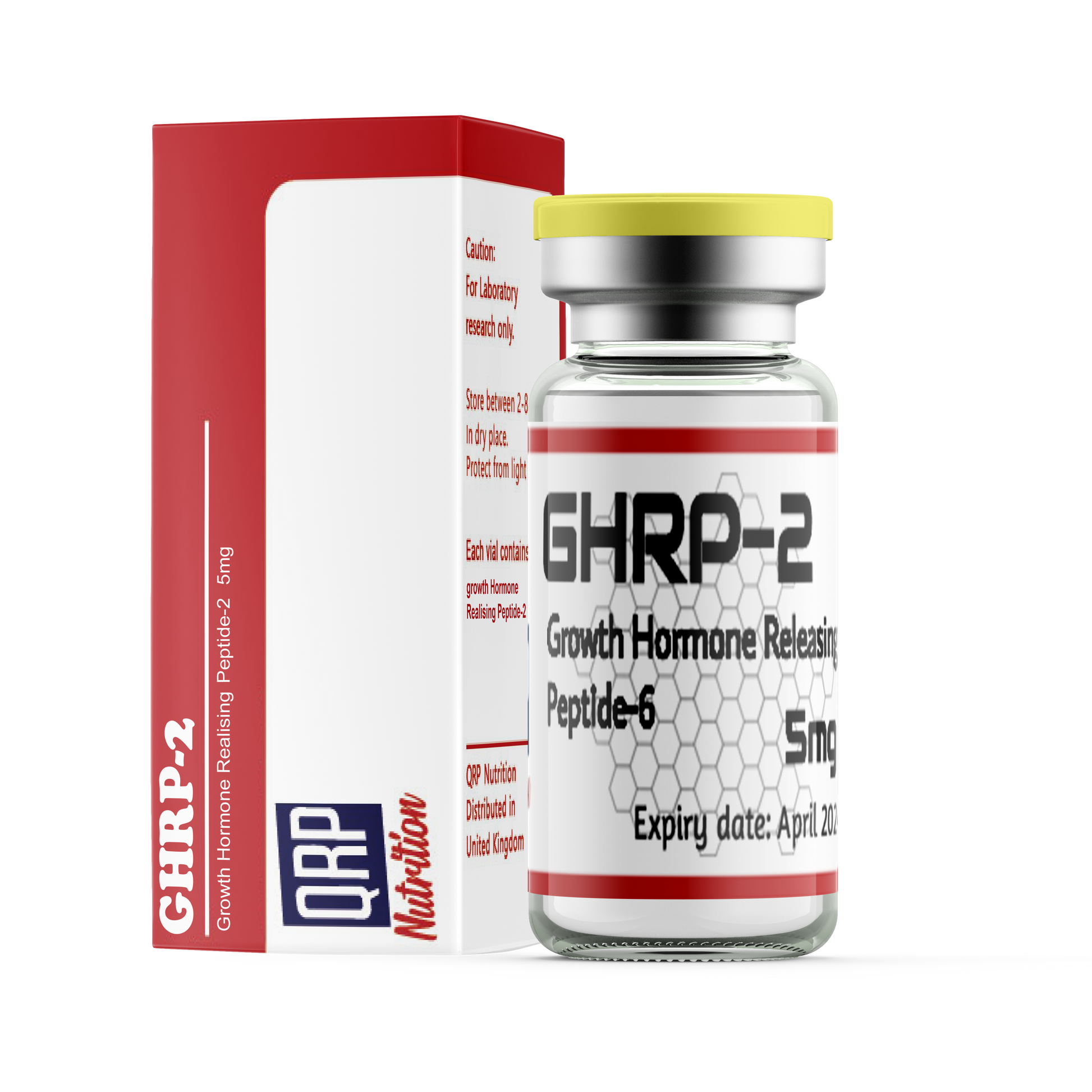 QRP Nutrition GHRP2 5mg image 0
