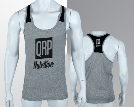 QRP Nutrition Grey Gym Vest image 0