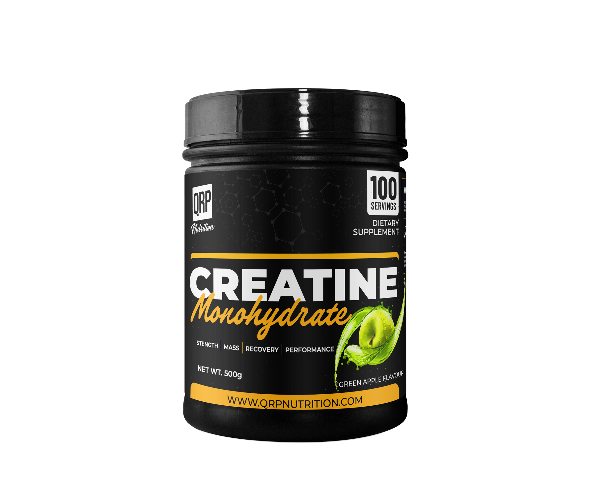 QRP Nutrition Creatine Monohydrate (250g / 500g) image 2