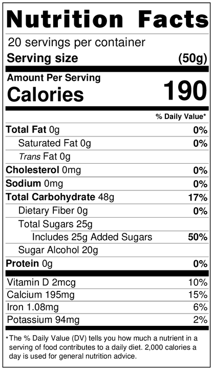 QRP Nutrition CARBO (1000/3000g) image 3