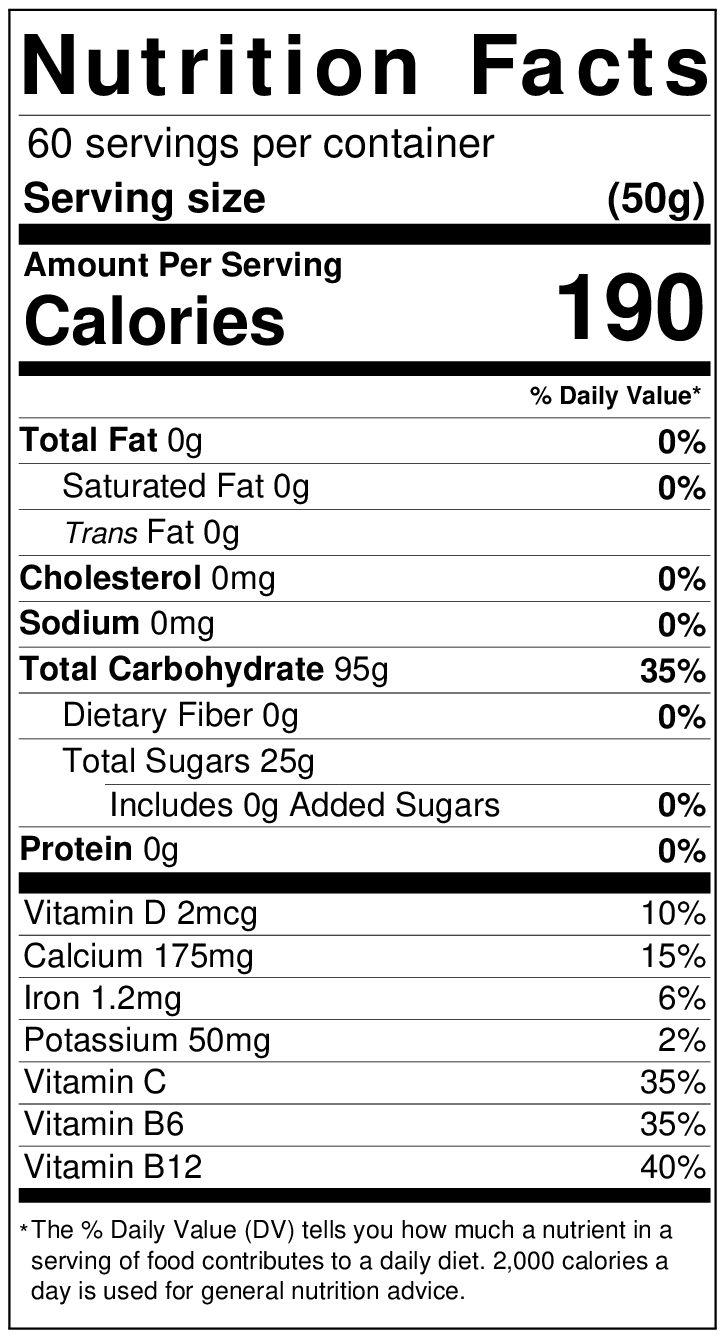 QRP Nutrition CARBO (1000/3000g) image 4