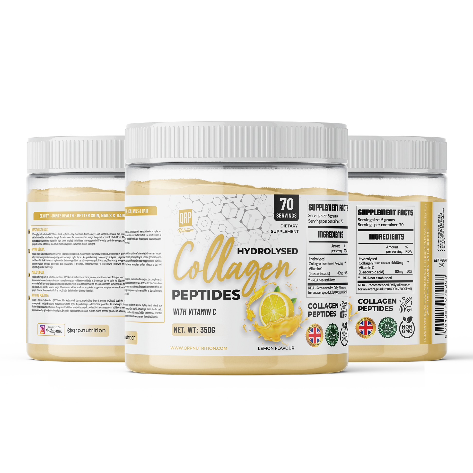 QRP Nutrition COLLAGEN+ 350g image 2