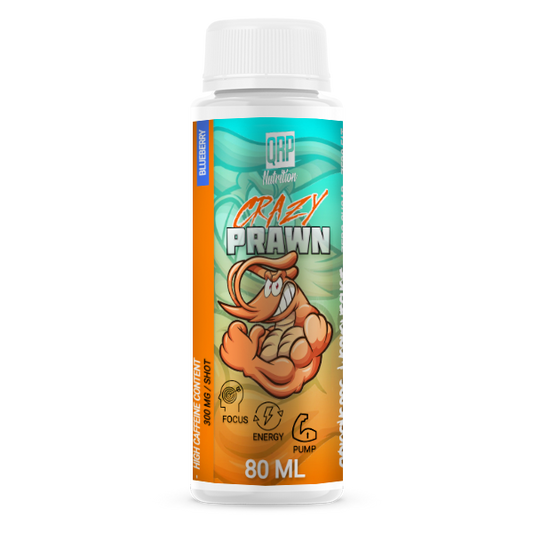 QRP Nutrition CRAZY PRAWN Pre-workout Shot 80ml image 0