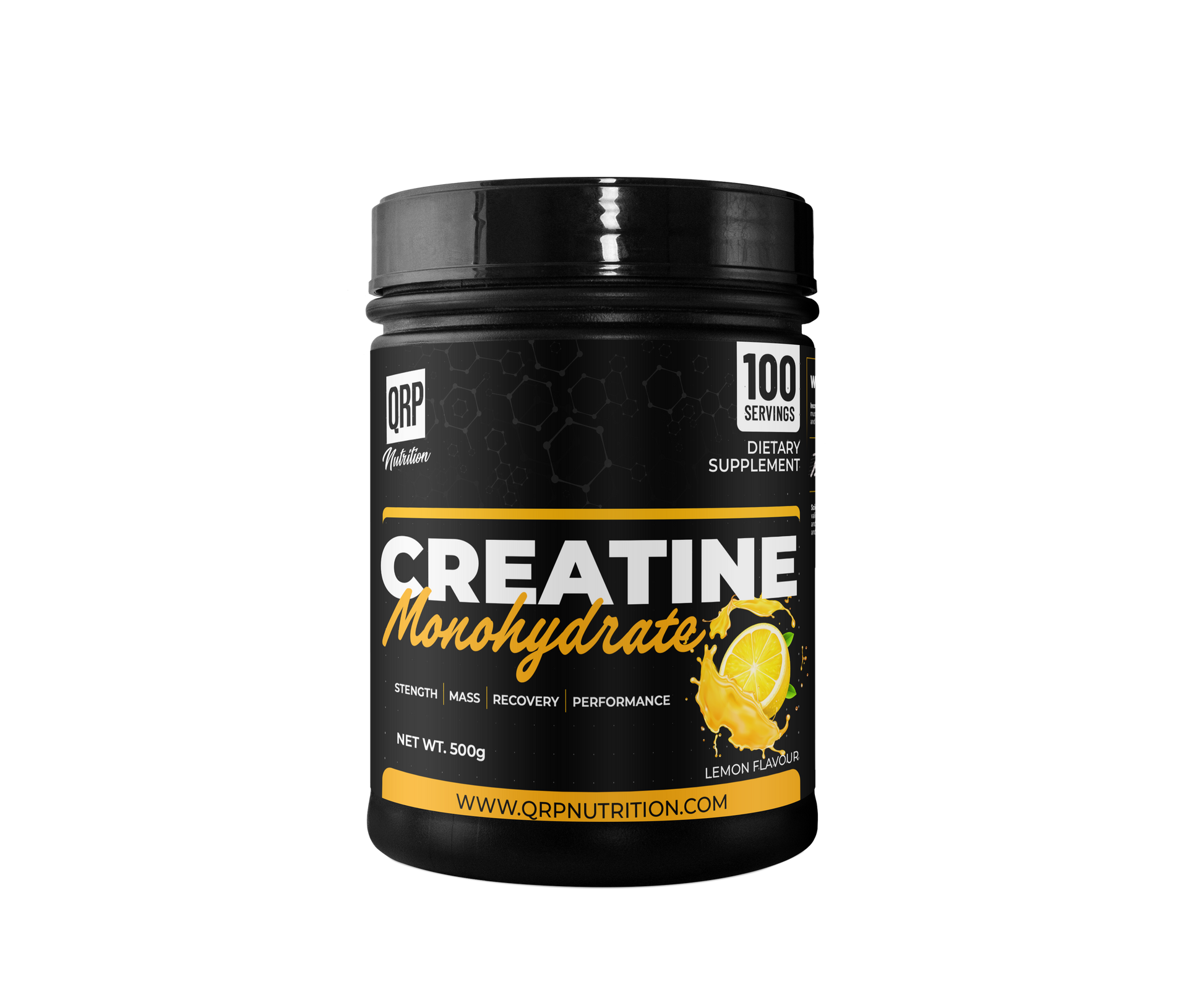 QRP Nutrition Creatine Monohydrate (250g / 500g) image 7