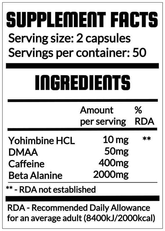 QRP Nutrition DOUBLE TROUBLE (100 veg.capsules) image 1