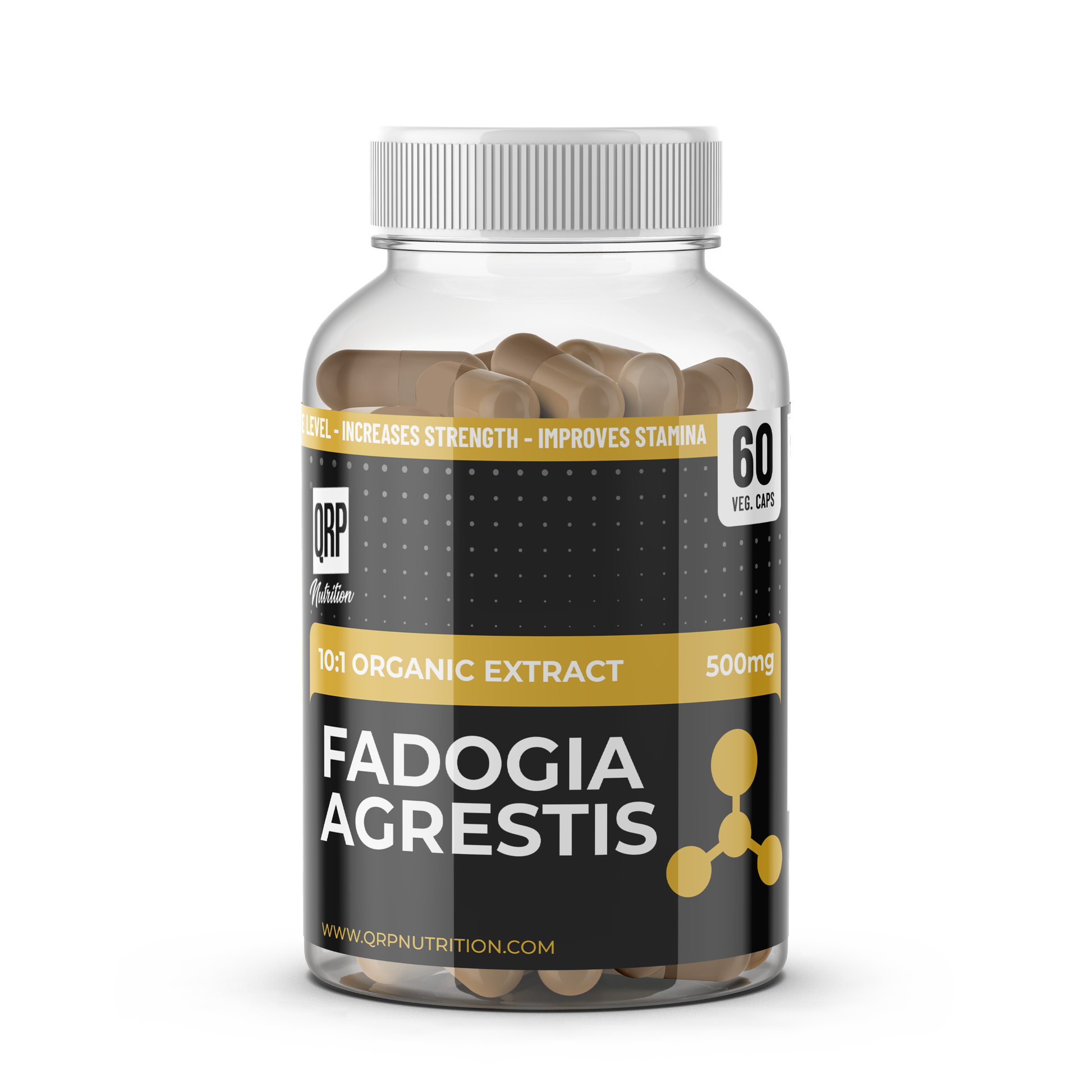 QRP Nutrition Fadogia Agrestis 60 veg.caps image 0