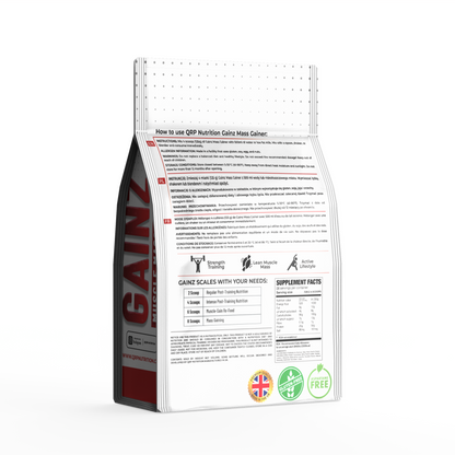 QRP Nutrition GAINZ Muscle Mass Gainer image 1