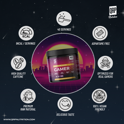 QRP Nutrition GAMER 200g image 1