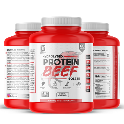 QRP Nutrition HYDRO BEEF PROTEIN ISOLATE (700g / 1800g) image 3