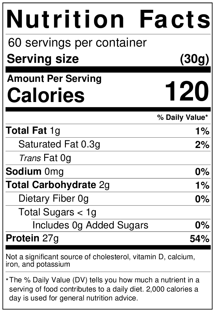 QRP Nutrition HYDRO BEEF PROTEIN ISOLATE (700g / 1800g) image 2