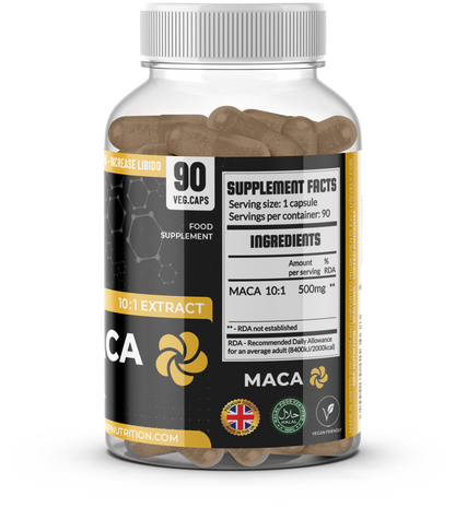QRP Nutrition MACA 500mg 90 v.caps image 3