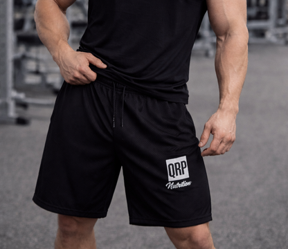 QRP Nutrition Men's Black Shorts