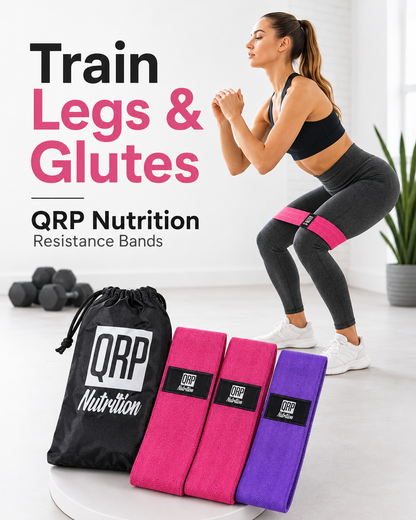 QRP Nutrition Resistance bands - set of 3