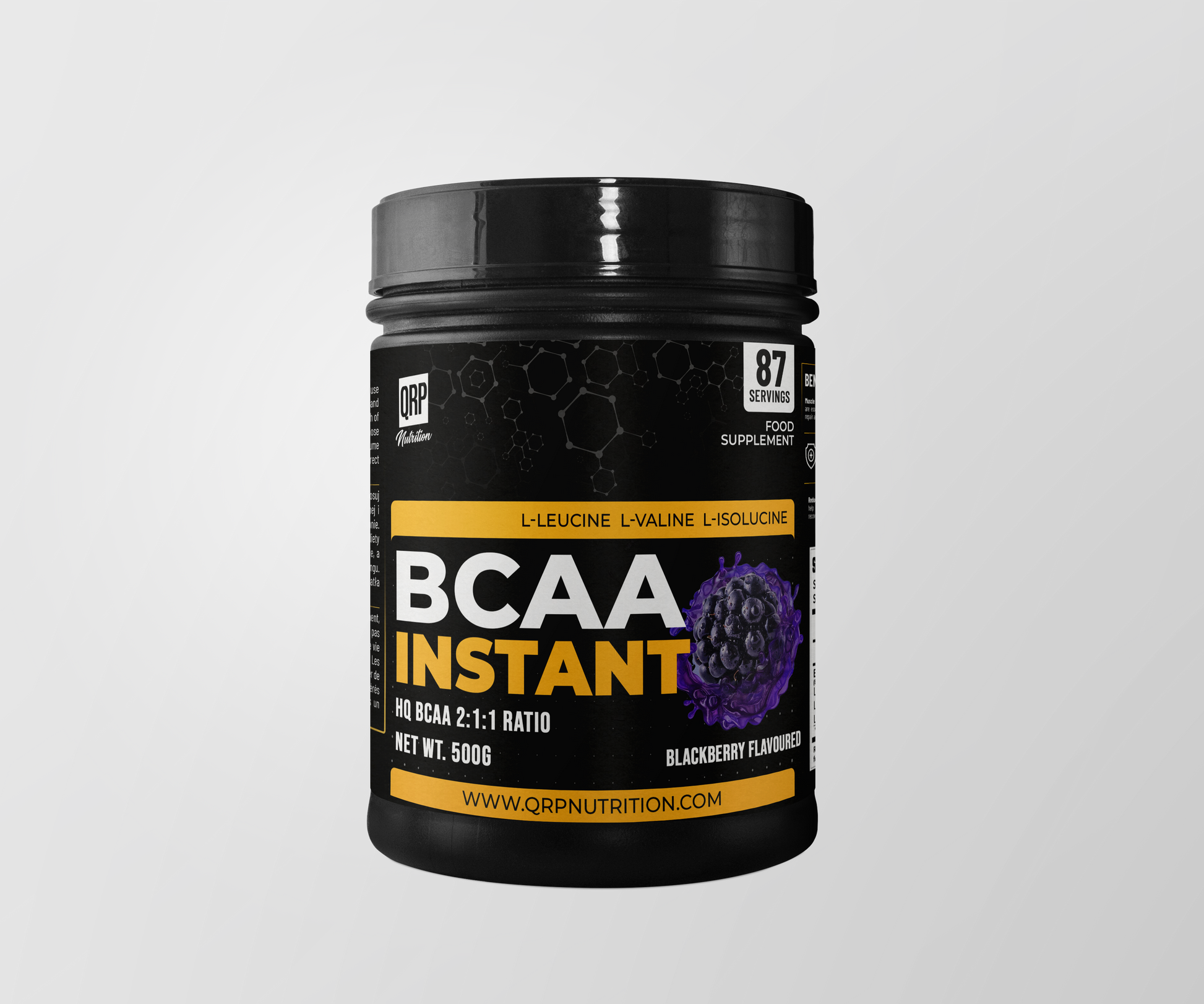 QRP Nutrition BCAA 500g image 3
