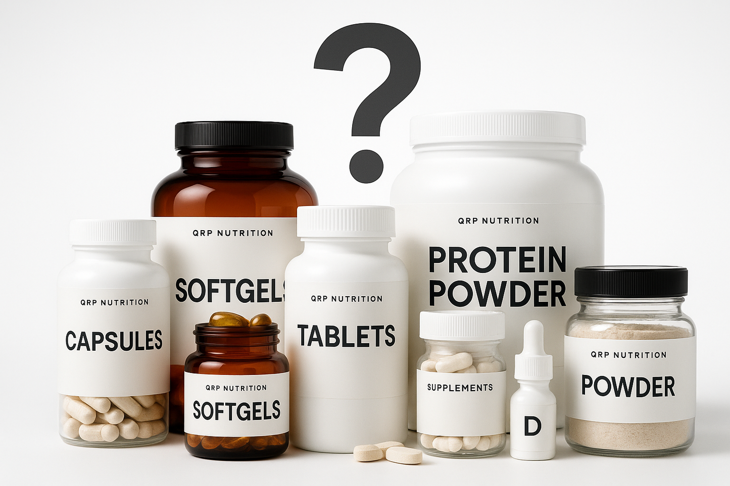 bundle of random supplements QRP Nutrition - so '?'