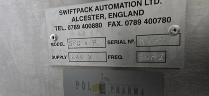 Swiftpack SPC 4P Automatic Tablet & Capsule Counter